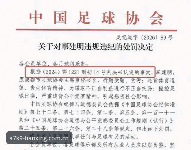 资深球迷分享：天行体育平台追踪足坛重磅罚单，解读中国足协第三批禁足名单深度分析